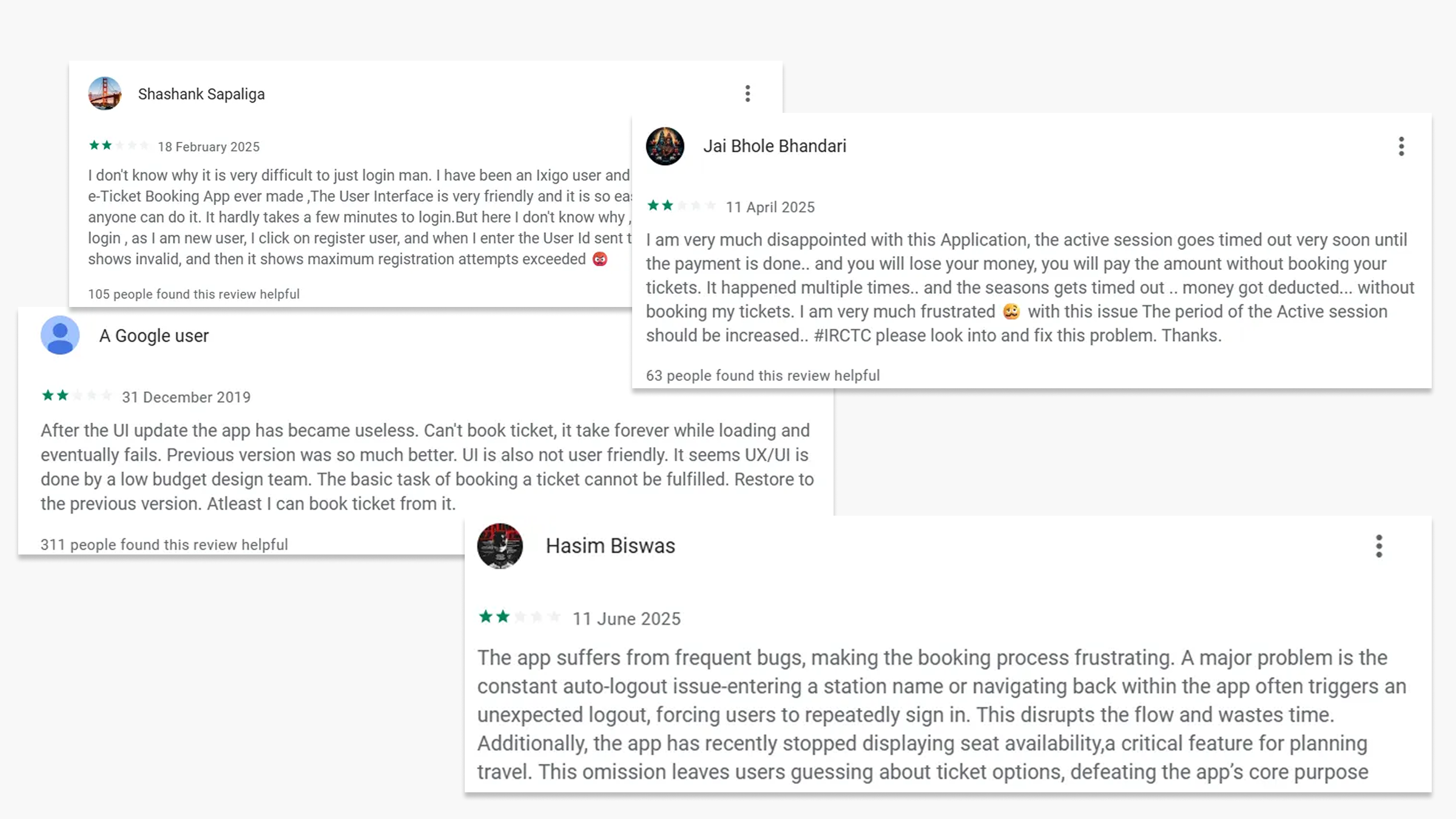 User Review Screenshots — Reddit, Quora, Play Store